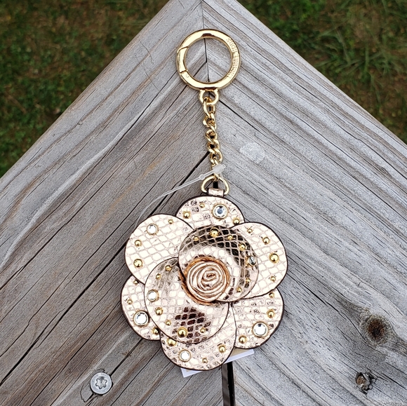 Michael Kors Handbags - Michael Kors Rose Bag Charm Pink